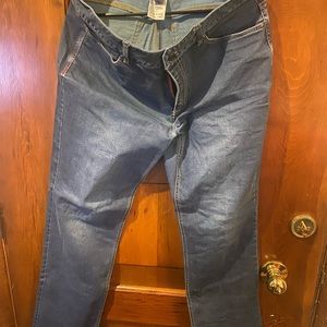 Size 34/34, stretchy comfortable jeans for active stylish lifestyles